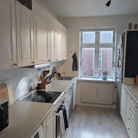 Apartamento Cozy 2 Bedroom Close To Train, City, And Fredericia